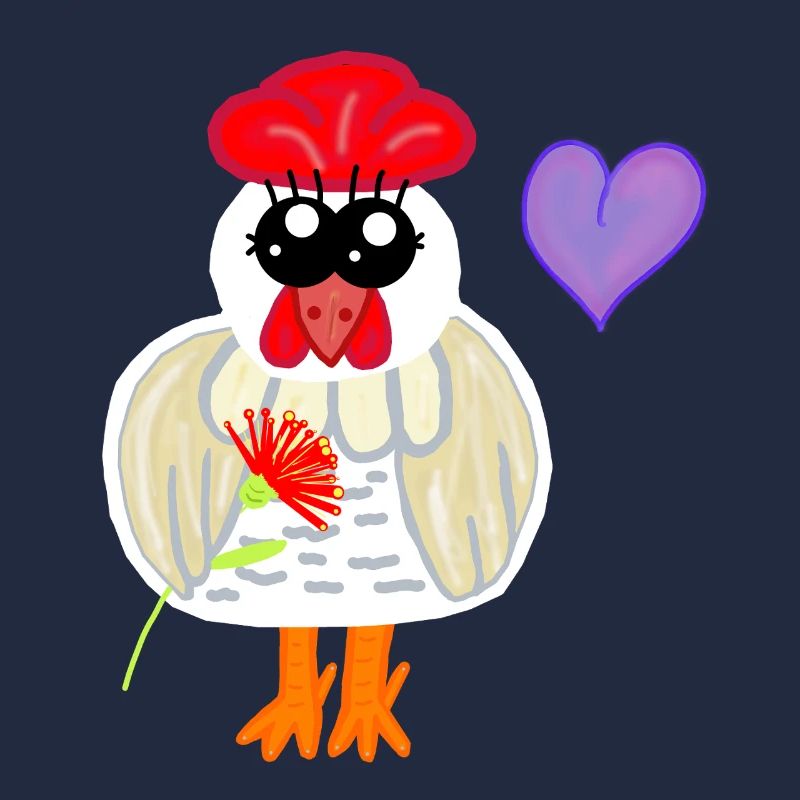 Muttertag Geburtstag Huhn Henne Herz