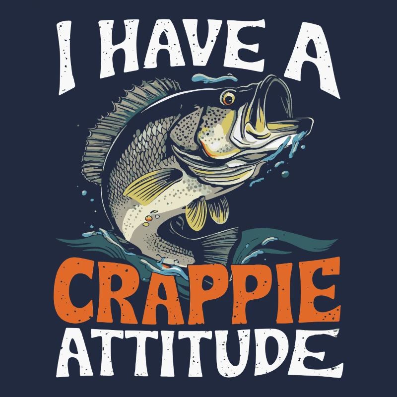 Crappie Attitude Fish Design