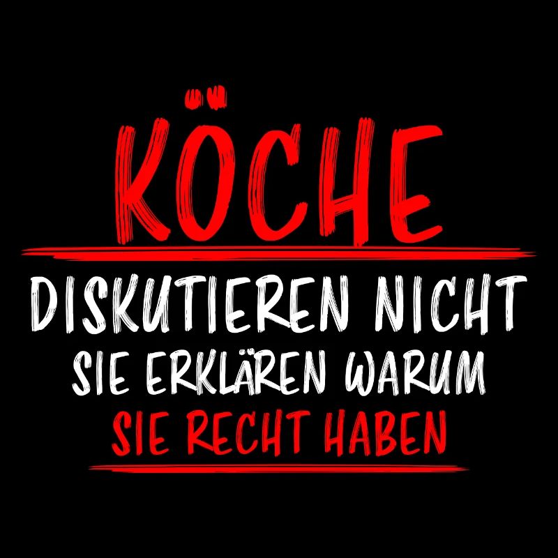 Koch Lustiger Spruch Beruf Gastronomie Geschenk