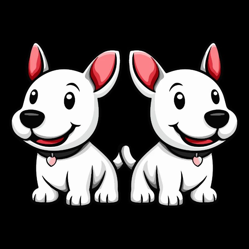 Bull Terrier Chien Bande dessinée