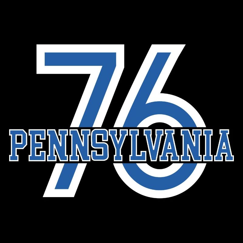 76 Sweat-shirt pennsylvanie