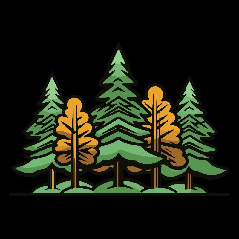Wald Bäume