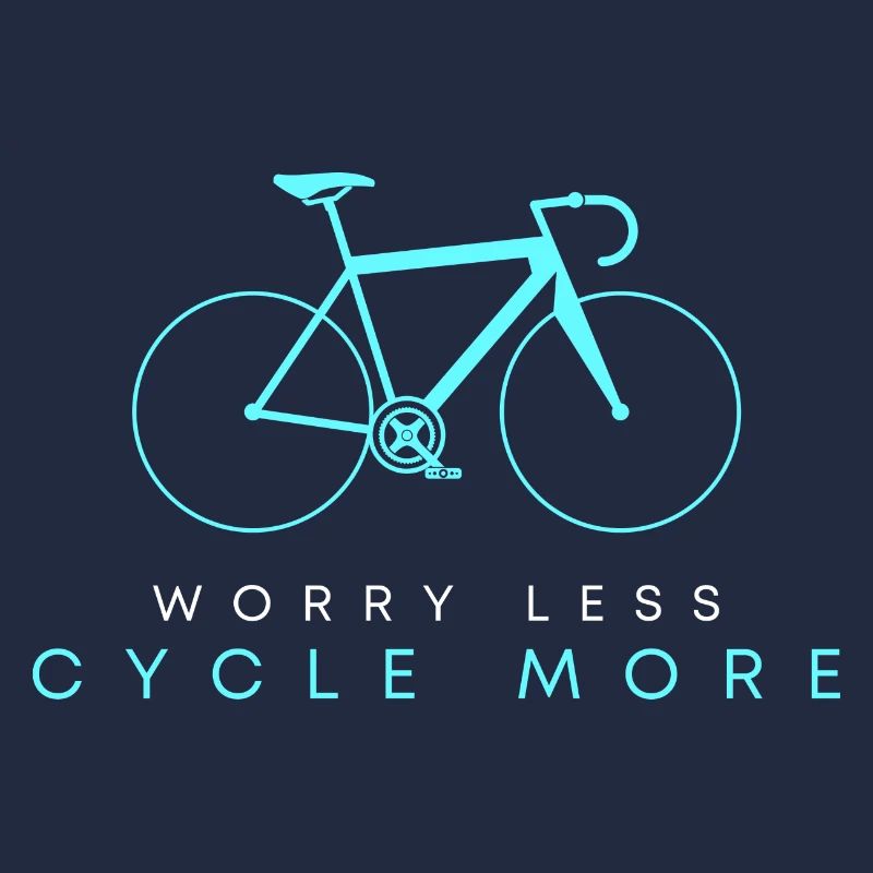 Conception de vélo de route Cyclisme Souci Moins De cycle Plus