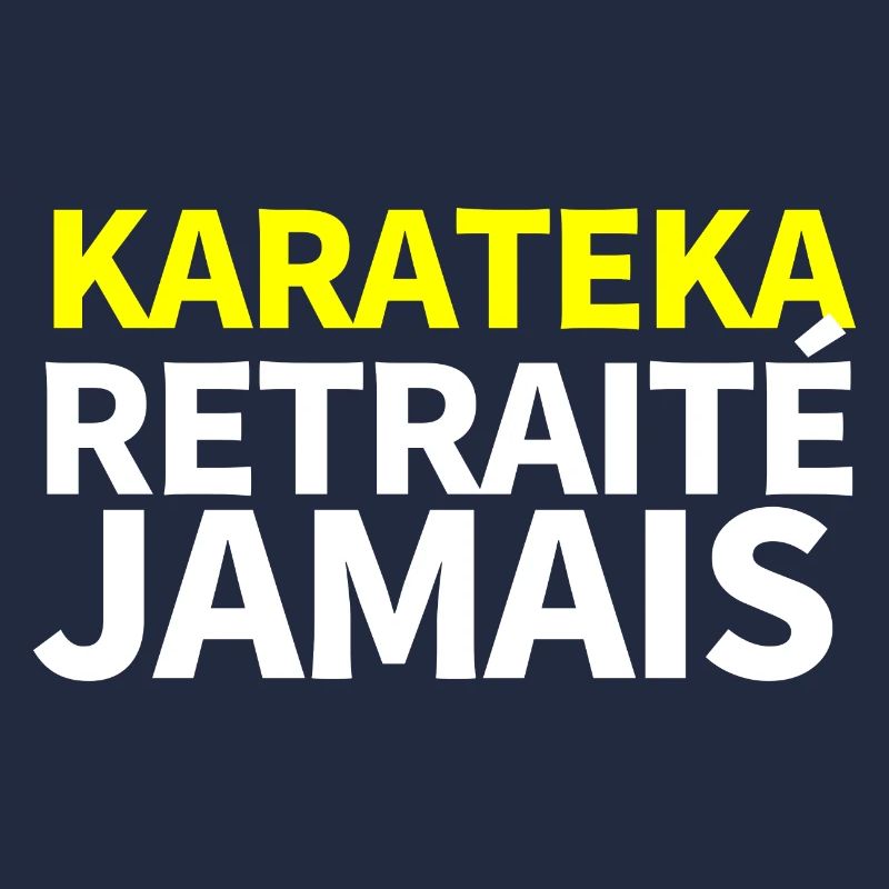 Karateka im Ruhestand - Karate Geschenkidee