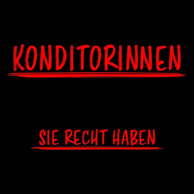 Konditorin Lustiger Spruch Torten Backen Geschenk