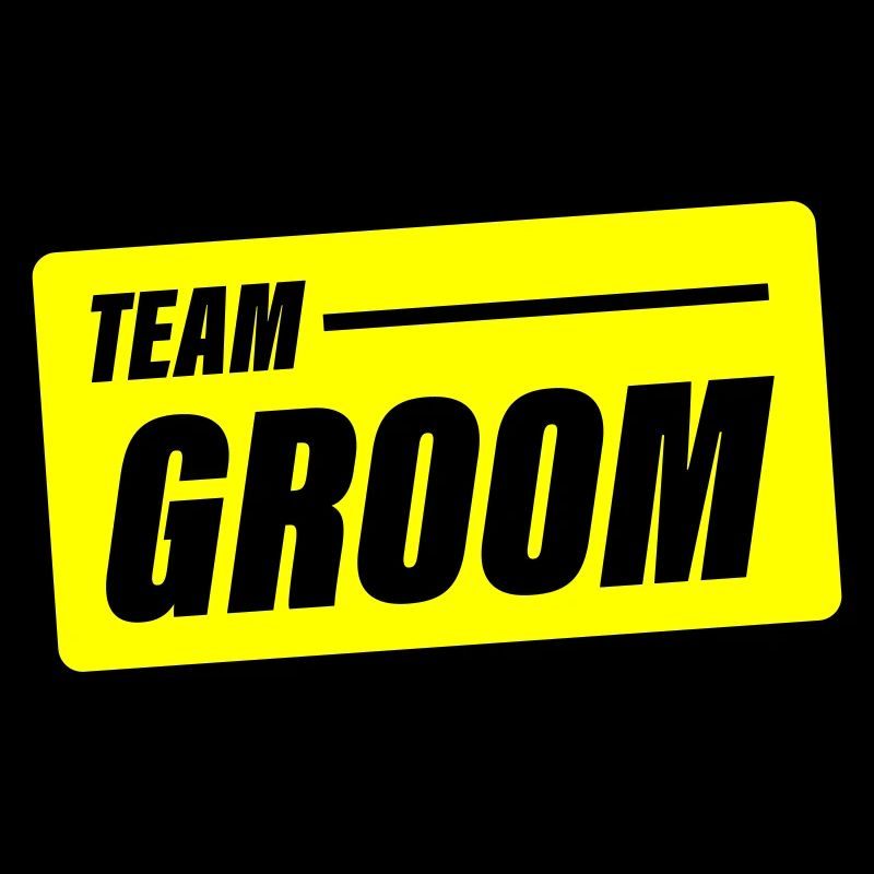 Team Groom Wedding Saying
