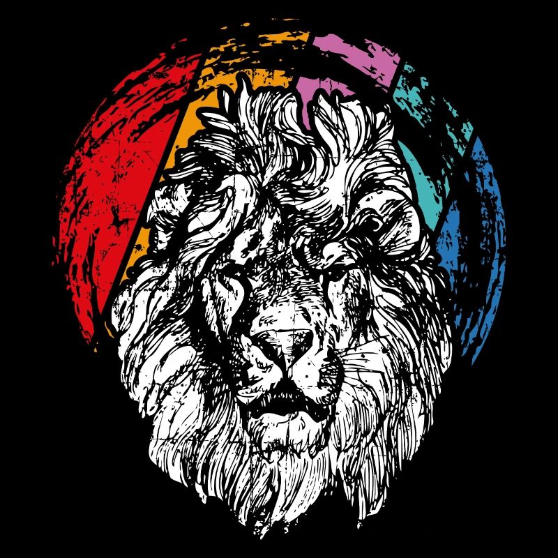 Tête de lion