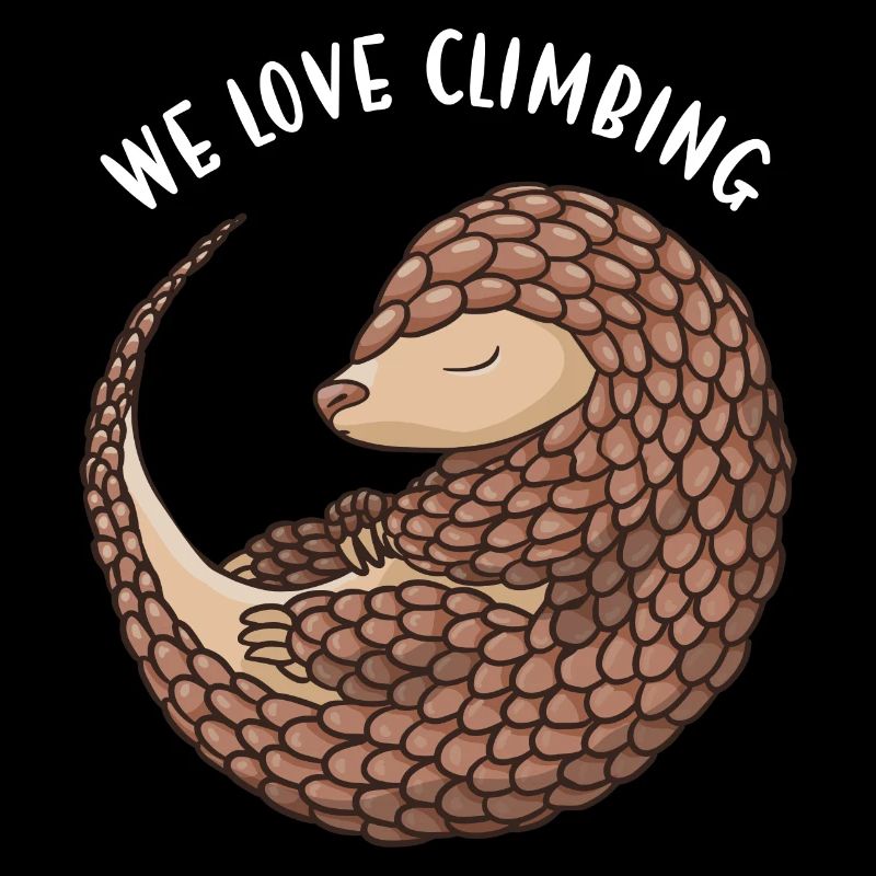 We Love Climbing Pangolin