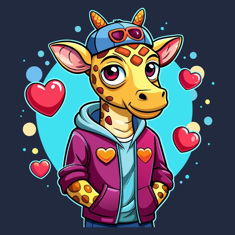 Giraffe Parade: Cool Giraffe