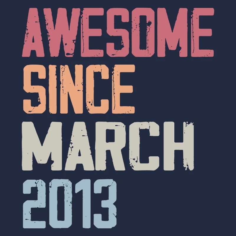 2013 Mars Naissance Anniversaire Mars 2013 Cadeau