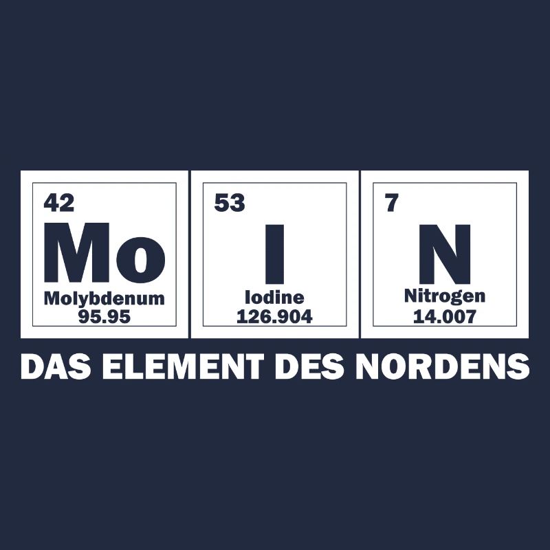 Moin das Element des Nordens lustiger Spruch