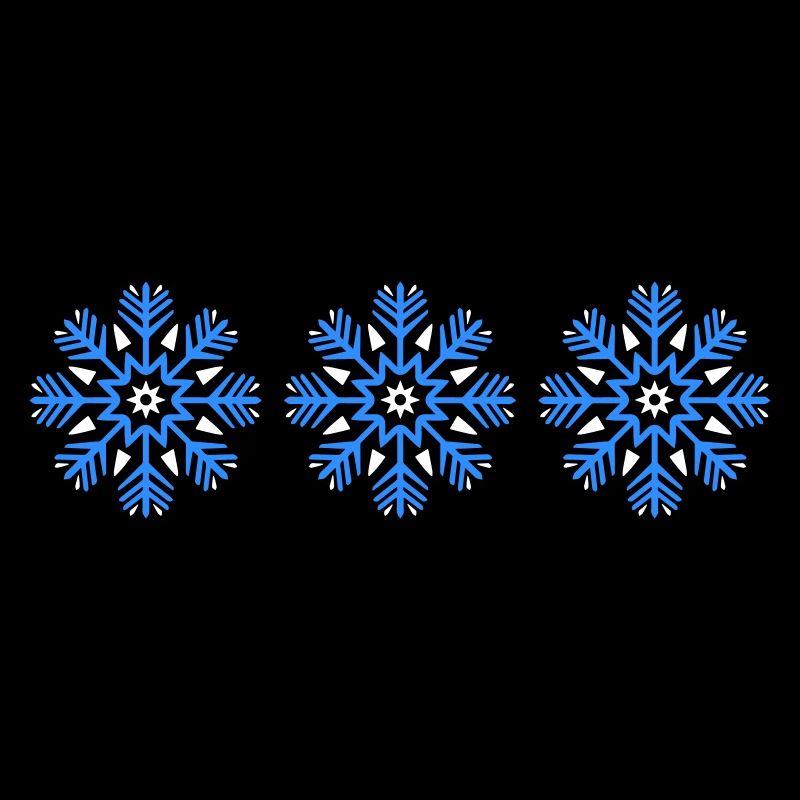 Symbole d’hiver flocon de neige