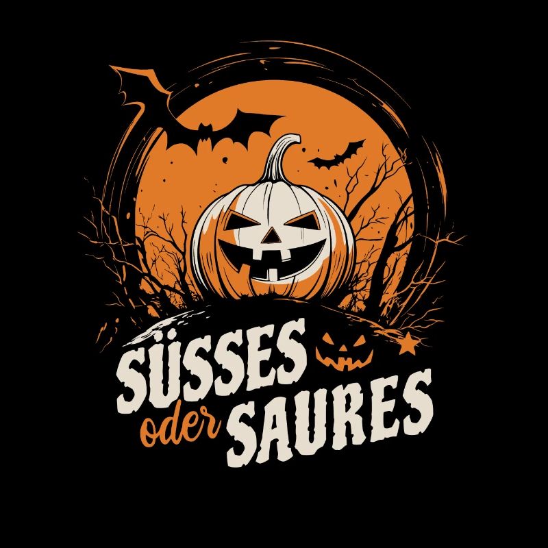 Halloween Kürbis - Süßes oder Saures