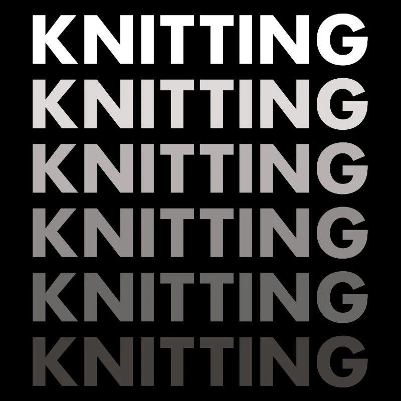 Knitter Knitting