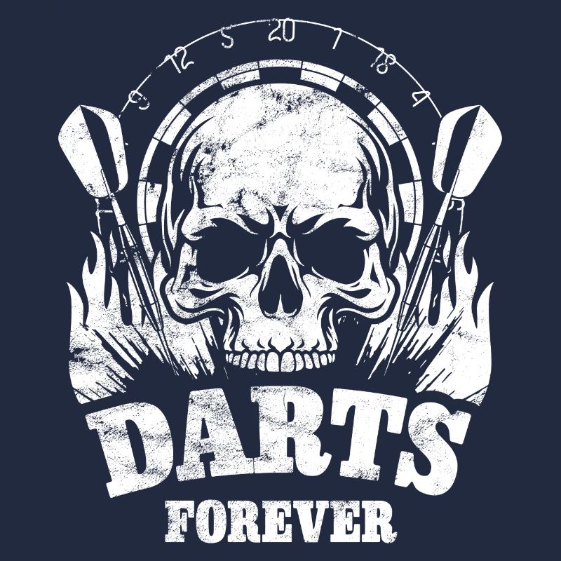 Dart Totenkopf - Darts Forever - Geschenk