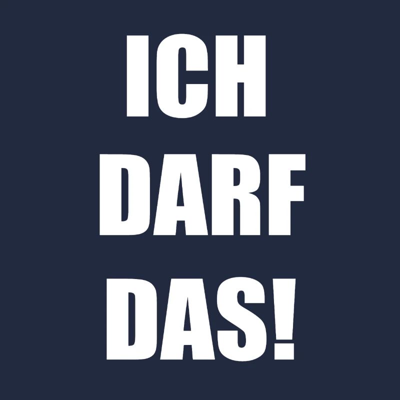 ich darf das