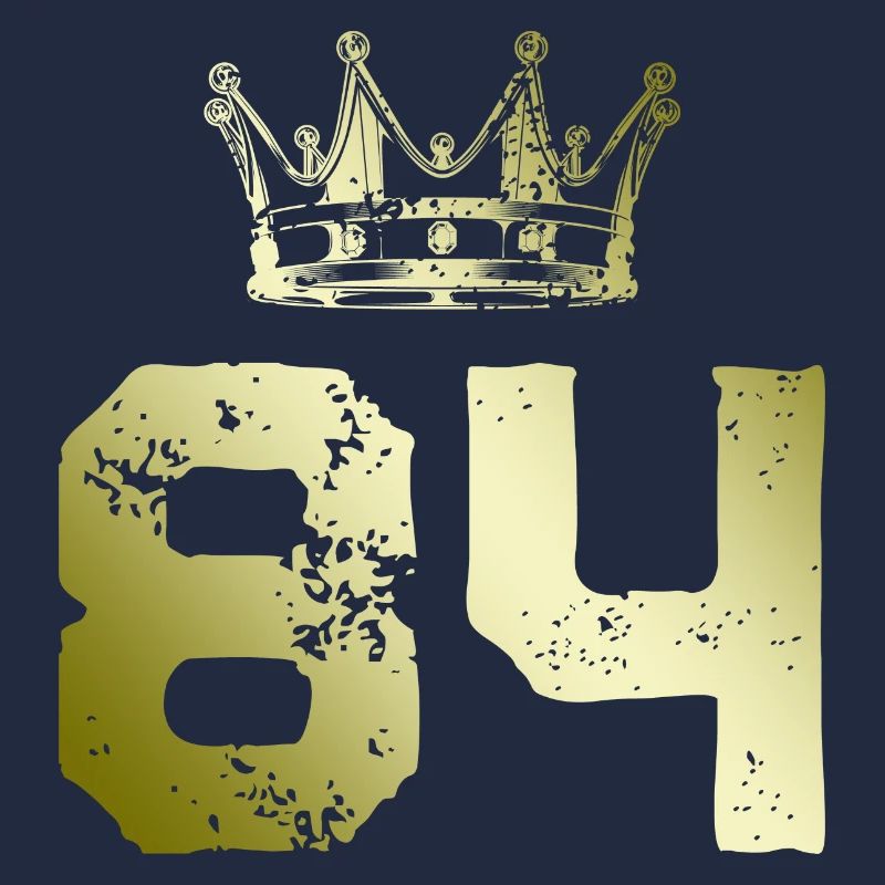 84 Number crown