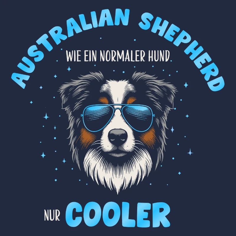 Aussie - wie ein normaler Hund nur cooler türkis