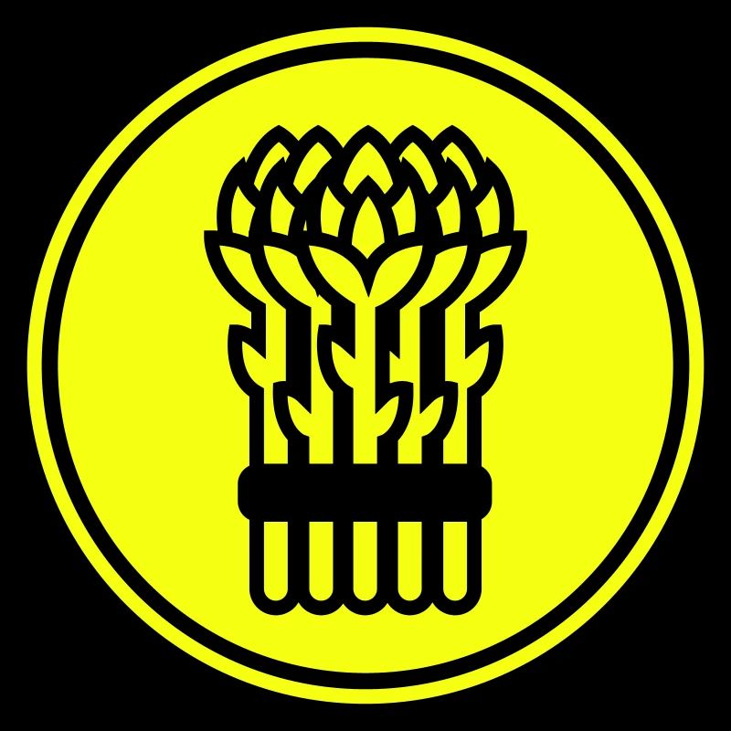 Asparagus icon circle