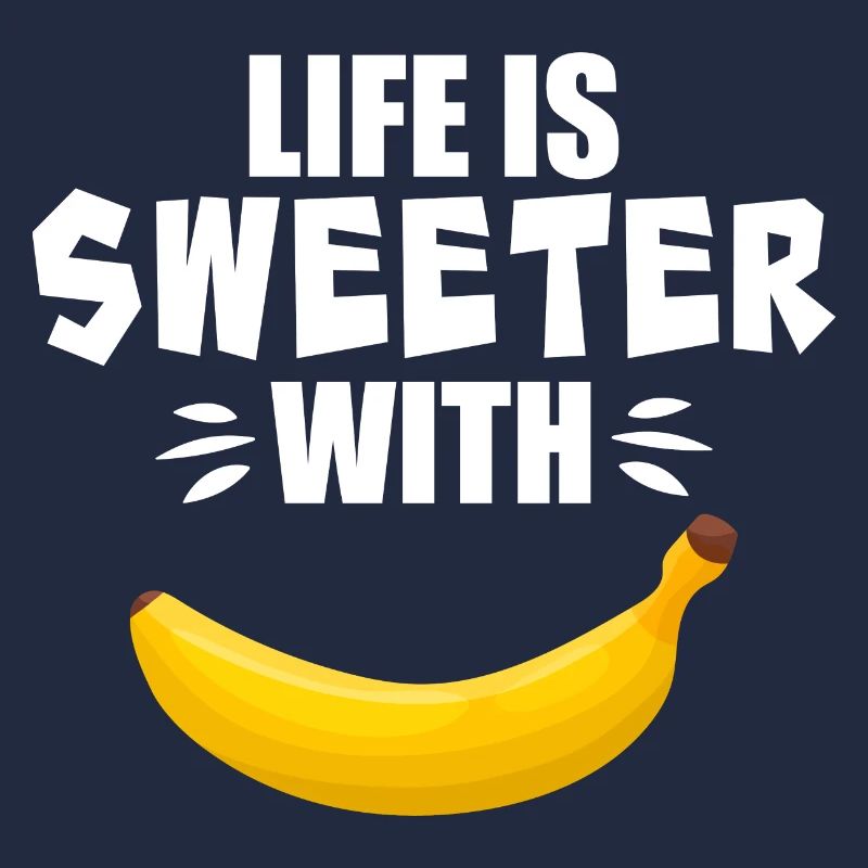 La vie est plus douce avec la banane
