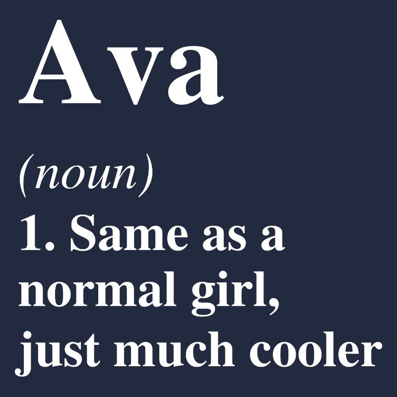 Ava Definition Cooler Name Spruch Geschenk