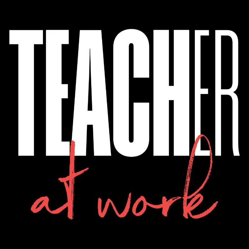 Teacher at work