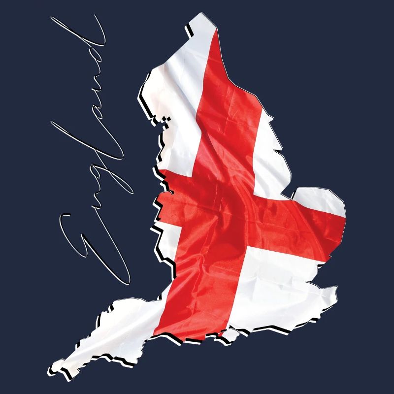 England | echte Flagge | Flag Map EN