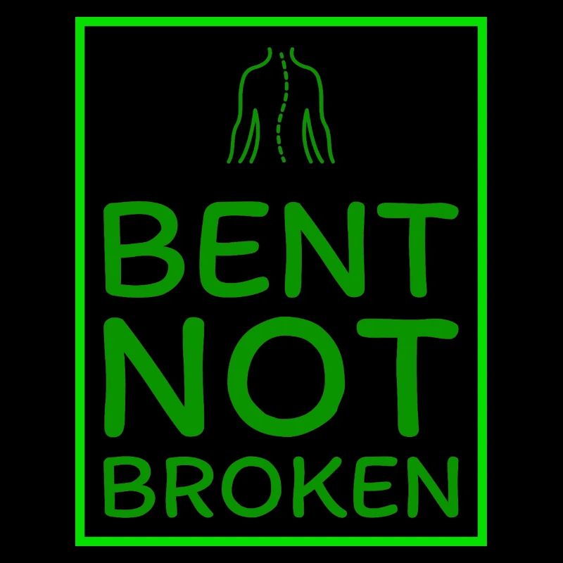 Bent not Broken lightgreen
