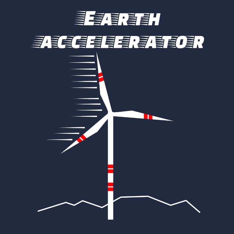 Windrad earth accelerator Umwelt Zukunft Solar