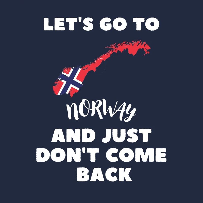 Norwegian Norwegian Flag Funny Norway