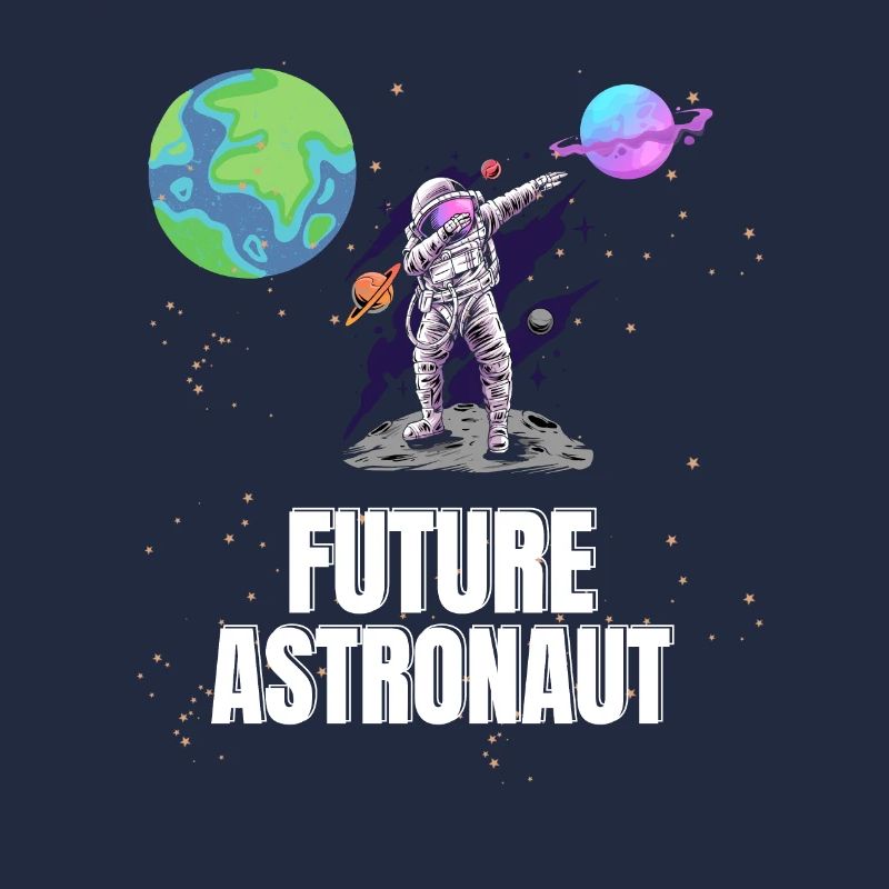 Space Astronomy Dabbing Future Astronaut