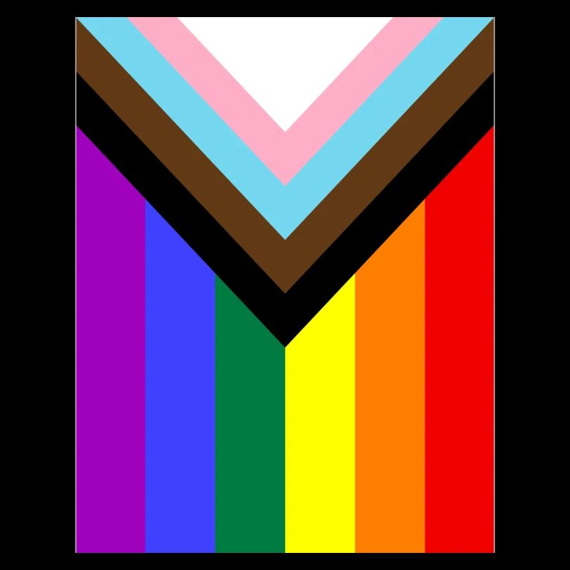 Regenbogen Pride Flagge