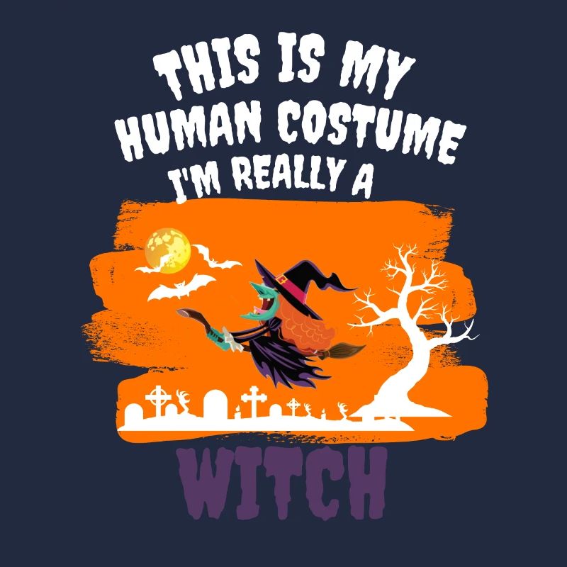 Witch Costume Witchcraft Funny Gift Halloween