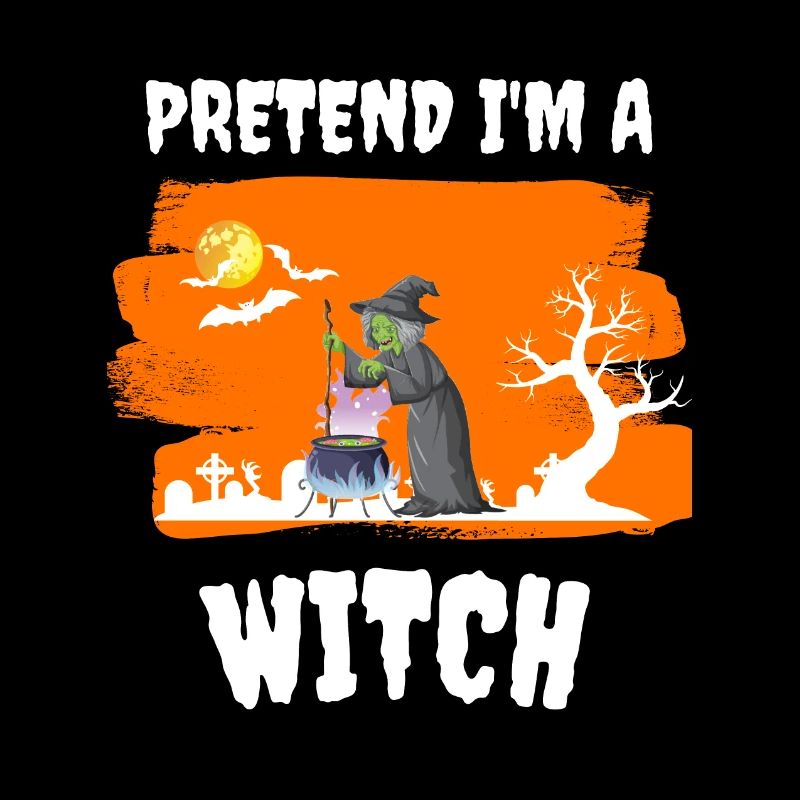 Je fais semblant d’être une sorcière Halloween
