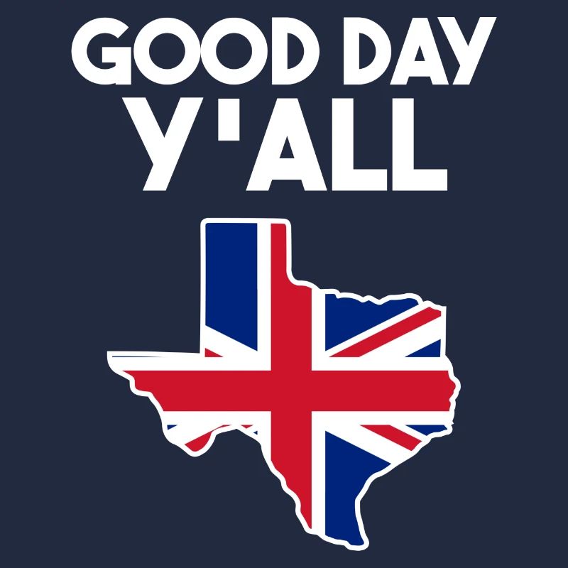 Britisch-texanisches Design für Texas Einwanderer