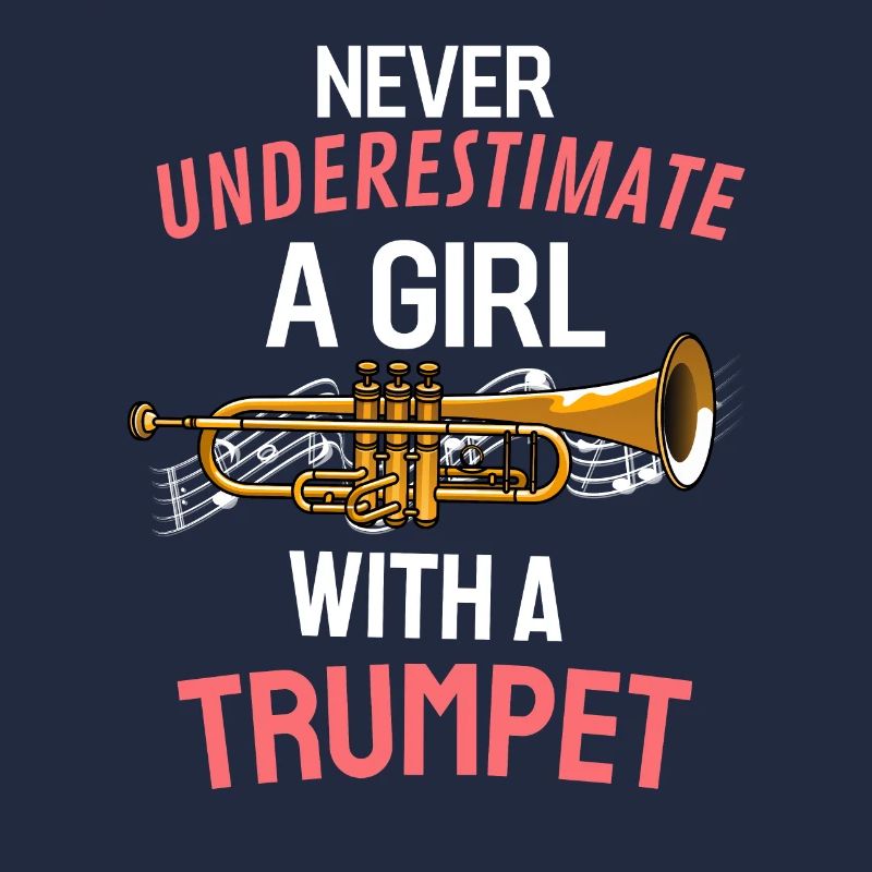 Blasmusik Trompeter Mädchen Geschenk Trompete