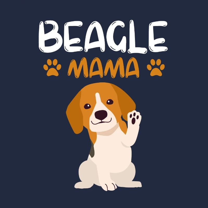 Beagle Mama Muttertag Geschenk Haustier Beagle
