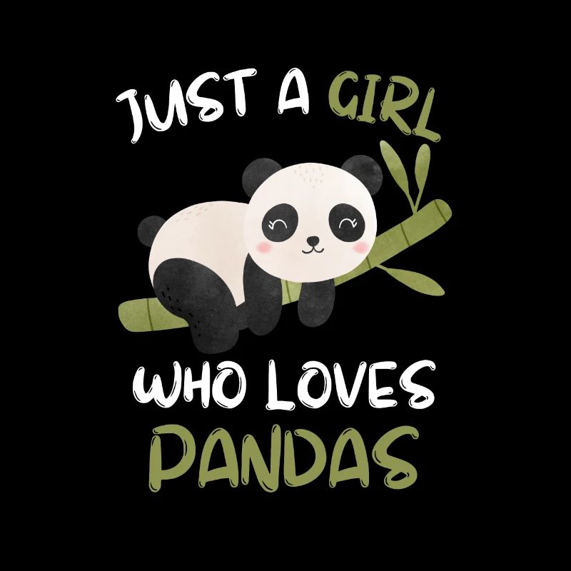 Pandabär Chinesisches Tier Mädchen Geschenk Panda