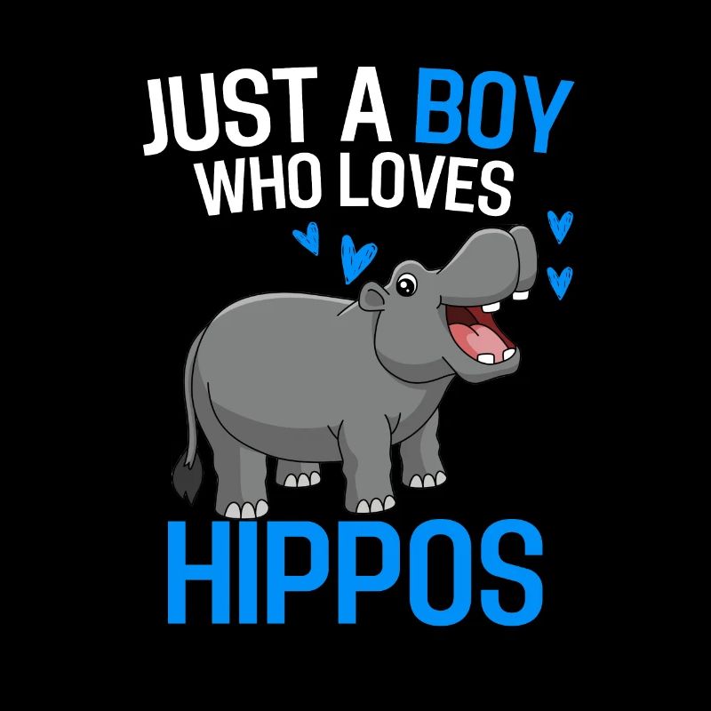 Hippo Jungen Afrika Safari Tier Geschenk Nilpferd