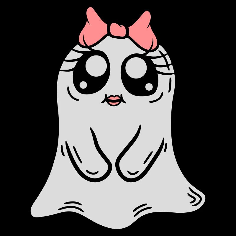 Comic Little Ghost Girl
