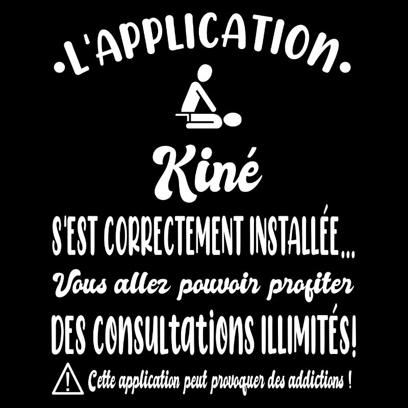 L'application kiné s'est correctement installée