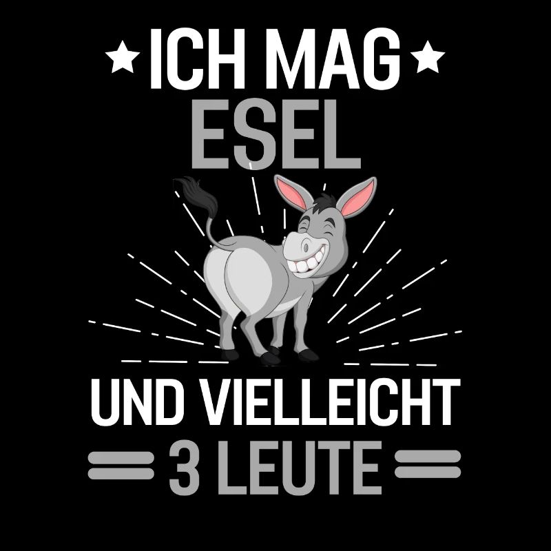Esel Bauer Landwirtschaft Geschenk Lustiges Esel