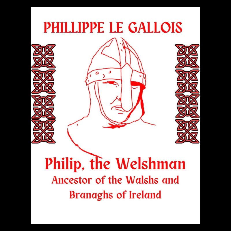 PHILLIPPE LE GALLOIS, VORFAHREN DER WALSHS