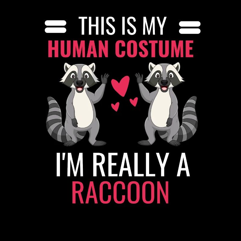 Waschbär Kostüm Trash Panda Geschenk Waschbär