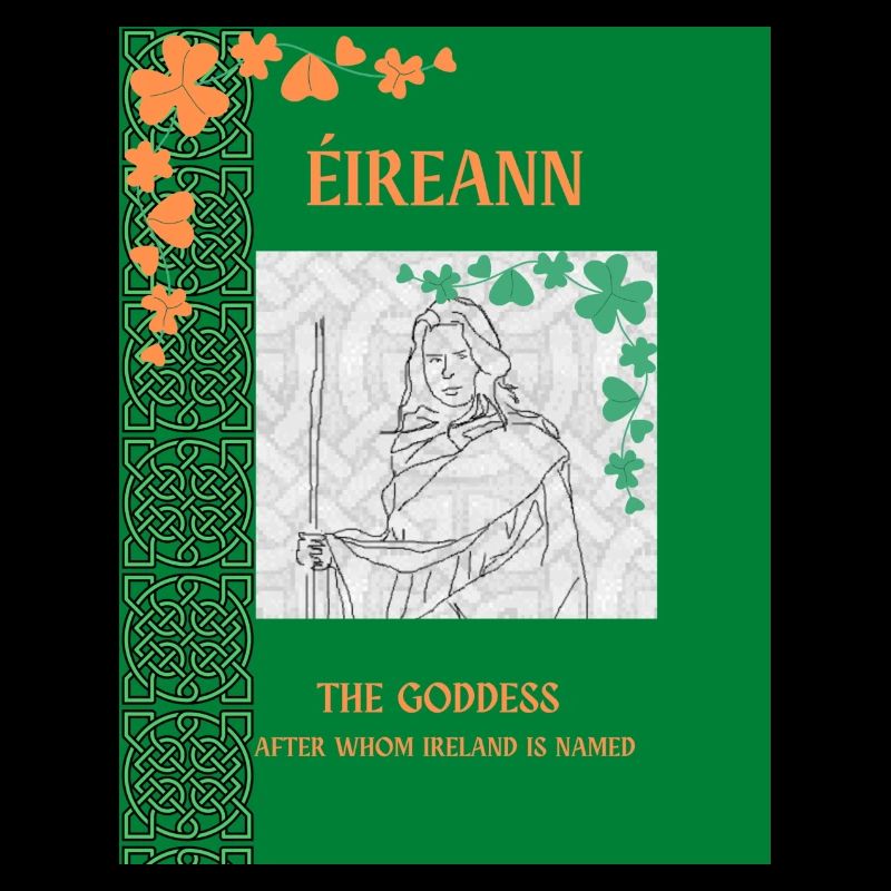 Eireann, la déesse qui a donné son nom à l’Irlande.