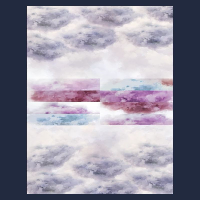 Farbige Wolken