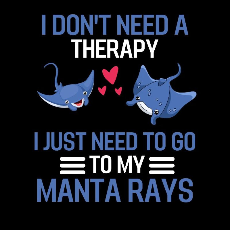 Rochen Therapie Ozean Tier Geschenk Mantarochen