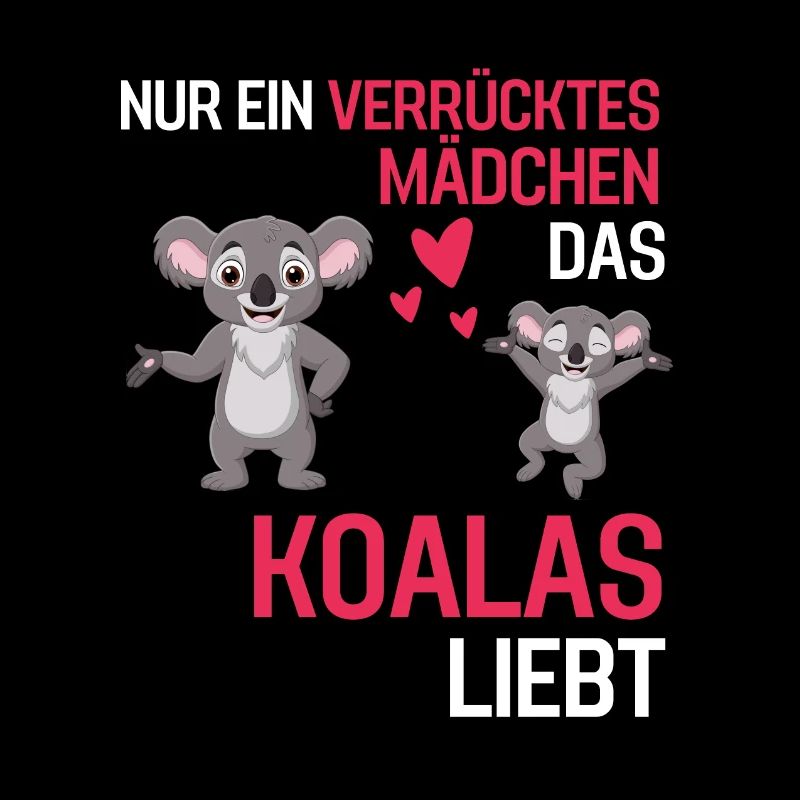 Koala Mädchen Australien Tier Geschenk Koala