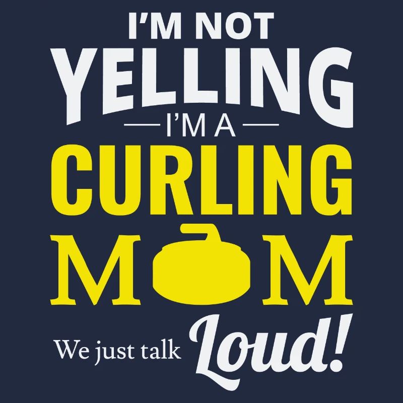 Curling Mama Winter Eissport Curler Muttertag
