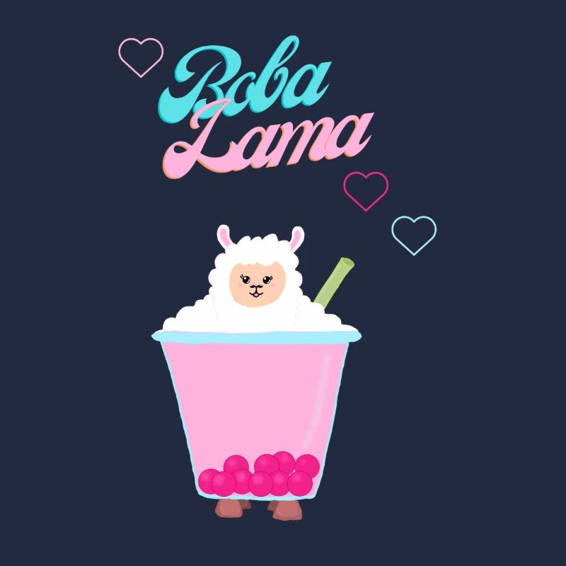 Boba Tea Lama / Lama Bubble tea